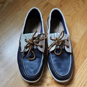 Sperry Blue Boat Shoes